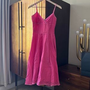 Betsey Johnson Pink Cotton Dress Size 2